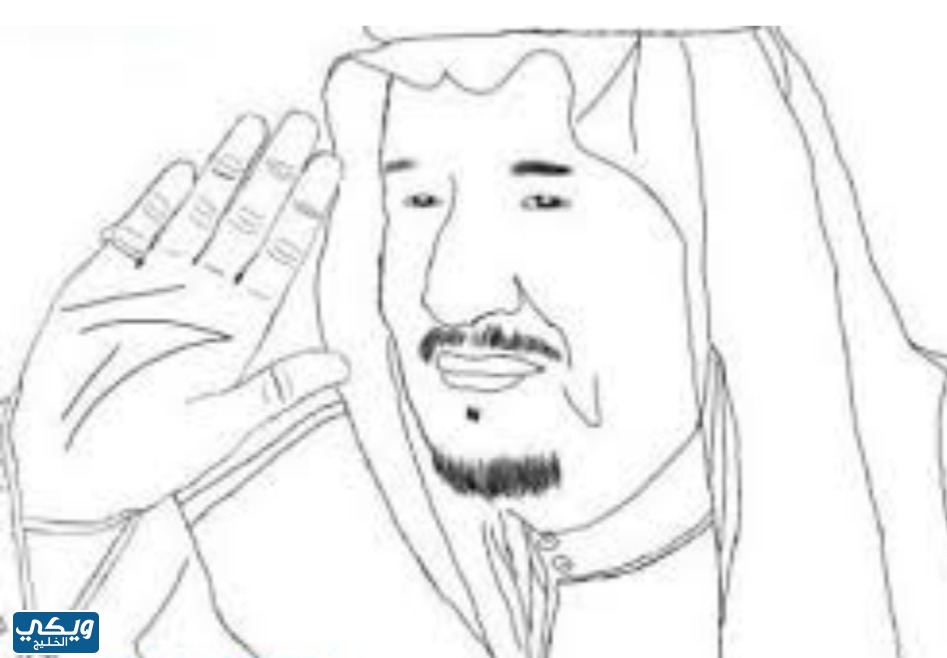 رُسومات مفرغة جاهزة للتلوين يَوم التّأسيس السعودي
