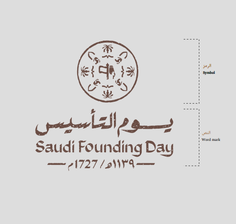رموز شعار يوم التأسيس السعودي