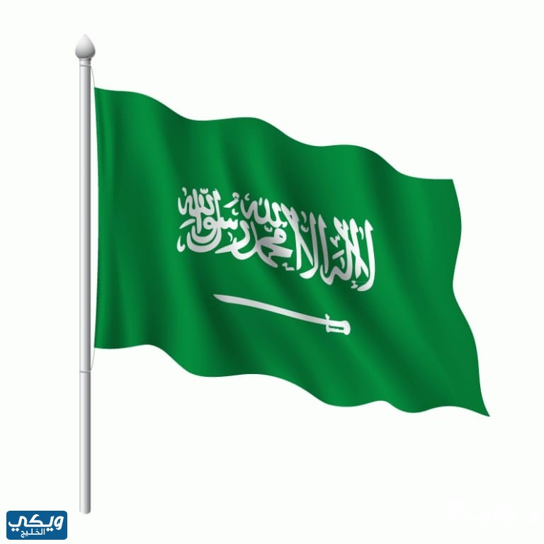 شكل العلم السعودي