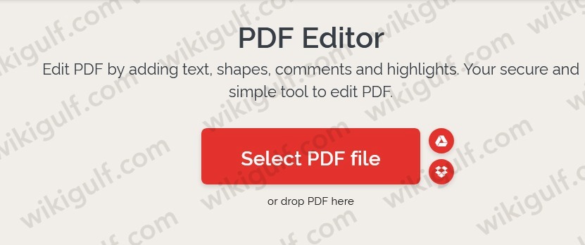 تعديل ملف pdf اون لاين مجاناً