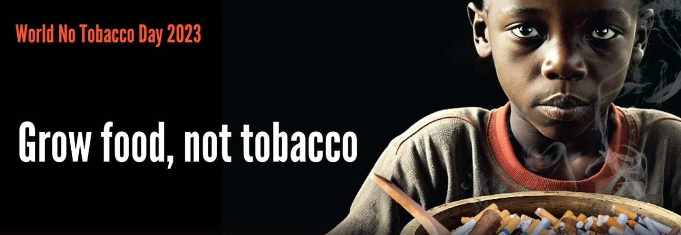 شعار اليوم العالمي لمكافحة التدخين 2023