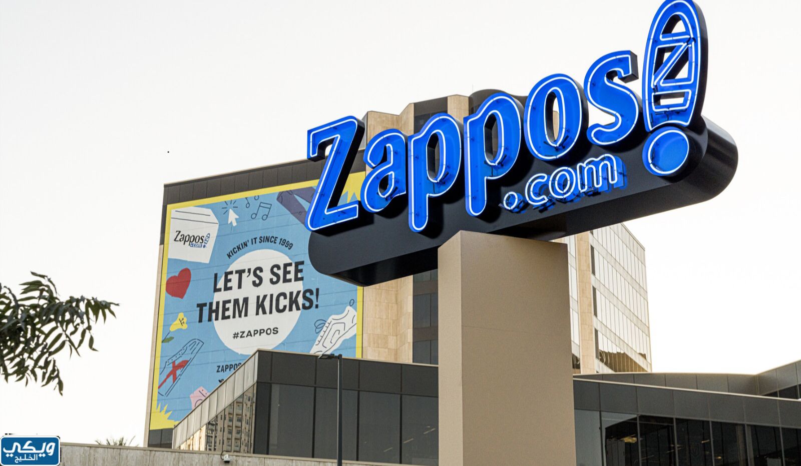 موقع Zappos للتسوق الإلكتروني