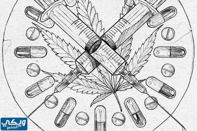 رسومات عن اضرار المخدرات