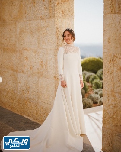 صور فستان زفاف الاميرة ايمان