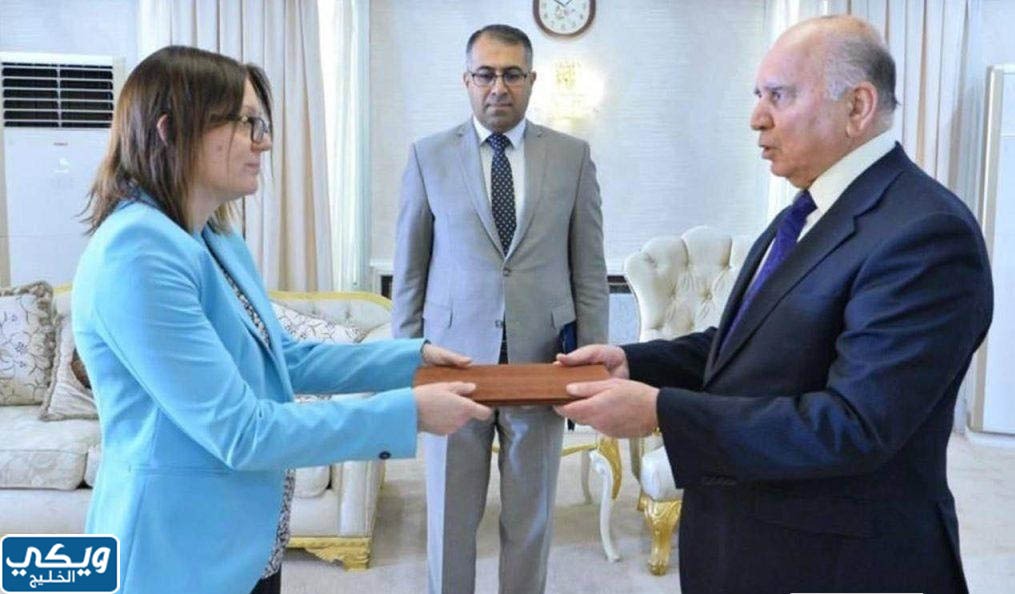 السفيرة السويدية في العراق
