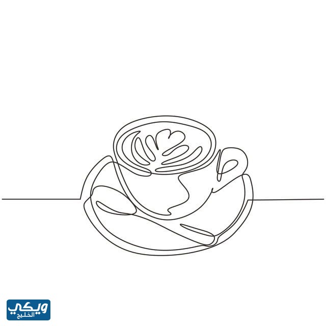 رسومات عن اليوم العالمي للقهوة للتلوين