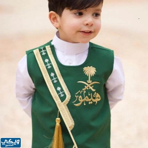صور أفكار ملابس اليوم الوطني السعودي للأطفال