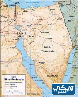 أهم المعلومات عن شبه جزيرة سيناء