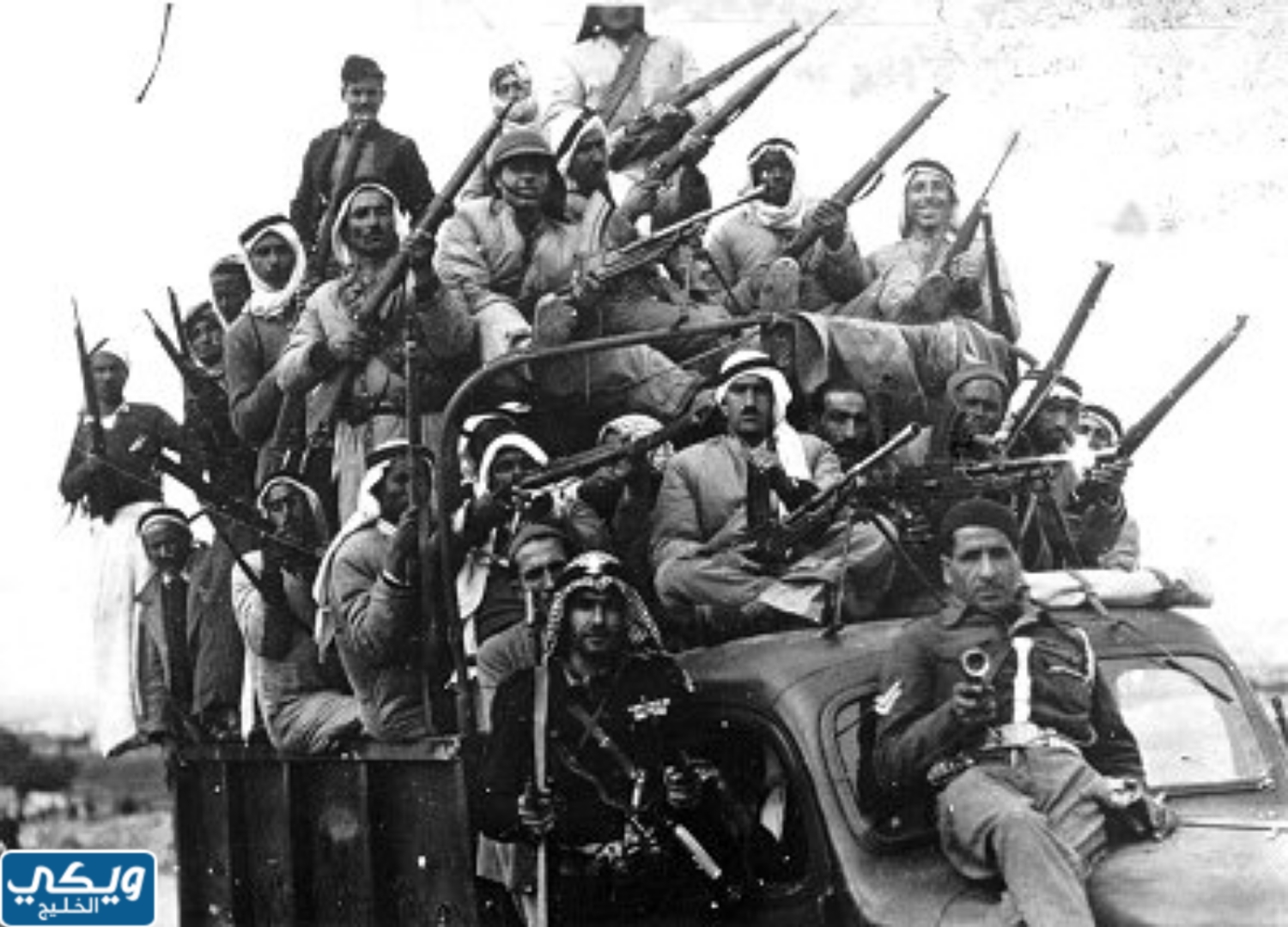 قوات سعودية مشاركة في حرب 1948