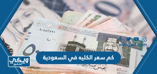 كم سعر الكليه في السعودية
