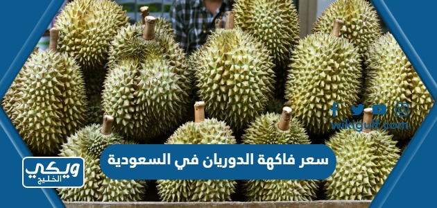 سعر فاكهة الدوريان في السعودية