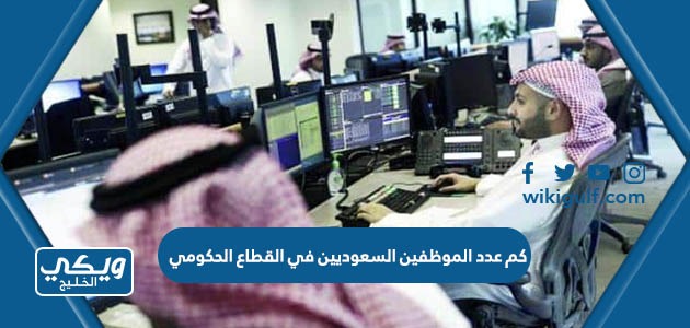 كم عدد الموظفين السعوديين في القطاع الحكومي
