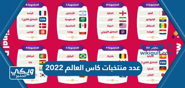 كم عدد منتخبات كاس العالم 2022 في قطر